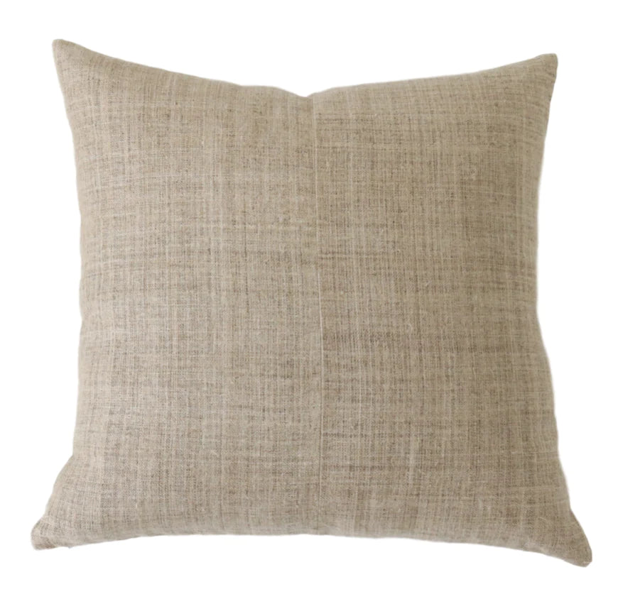 **FLAWED** Jasper Tan Pillow Cover