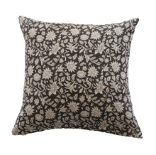 Estelle Dark Brown Floral Pillow Cover – Danielle Oakey Shop